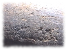 Corrosion caused defect